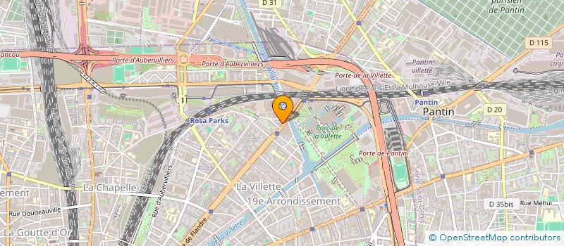 localisation de l'entreprise LES ATELIERS GOFFINET à PARIS
