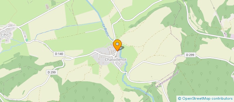 localisation de l'entreprise LES ATELIERS PARALLELES à LE VAL-D'ESNOMS