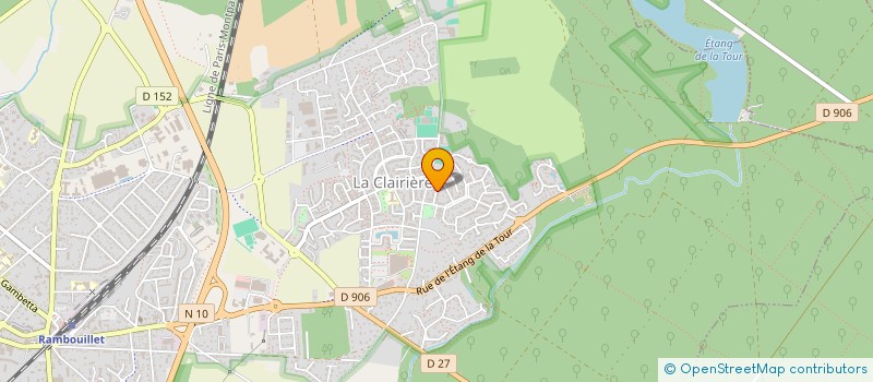 localisation de l'entreprise LES ATELIERS POUR GRANDIR à RAMBOUILLET