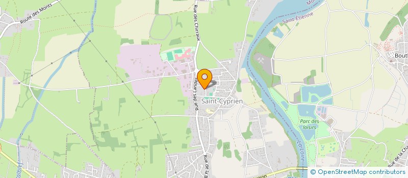localisation de l'entreprise LES ATELIERS RISCHMANN  SAINT-CYPRIEN