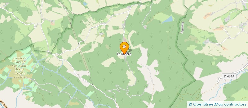 localisation de l'entreprise LES ATELIERS ROUZES à MONTEGUT-PLANTAUREL