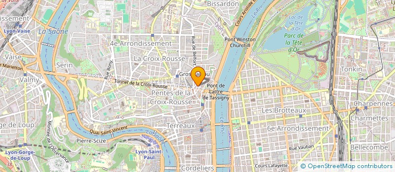 localisation de l'entreprise LES ATELIERS TEXTILE & ORIGAMI à LYON