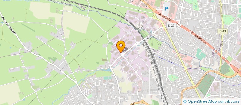localisation de l'entreprise LES ATELIERS TYRAL à RIORGES