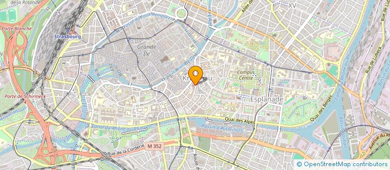 localisation de l'entreprise LES ATELIERS VAGABONDS à STRASBOURG
