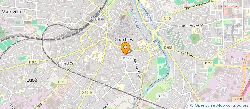 localisation de l'entreprise LES ATELIERS ZEN à CHARTRES