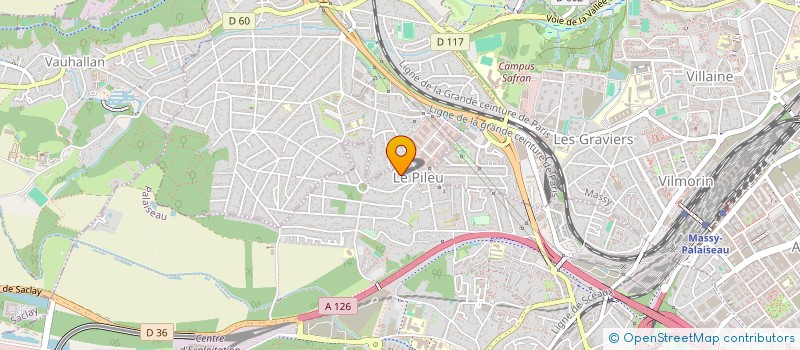 localisation de l'entreprise LES ATHLETES DU DIMANCHE à PALAISEAU