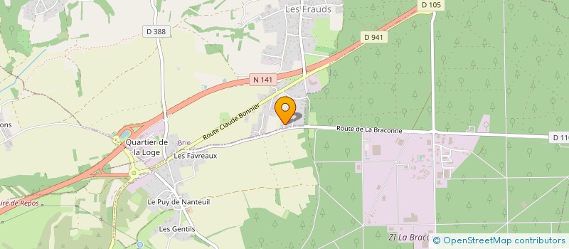 localisation de l'entreprise LES ATHLETES SOLIDAIRES à BRIE