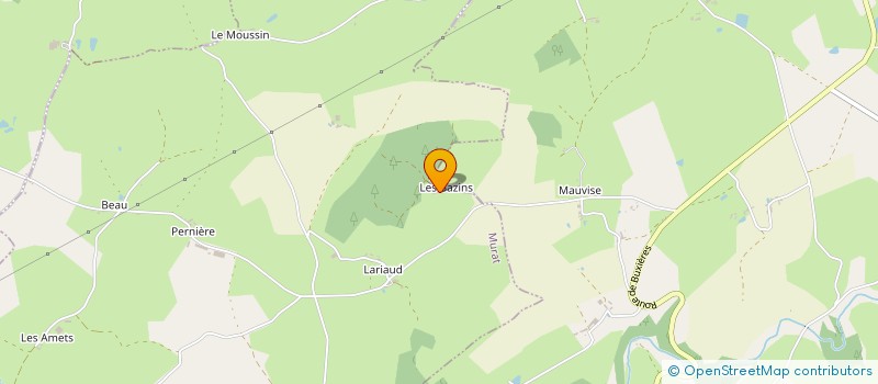 localisation de l'entreprise LES ATTELAGES DE VERNUSSE 03  VERNUSSE