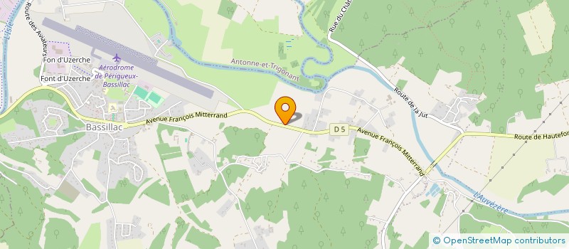 localisation de l'entreprise LES ATURIENS  BOULAZAC ISLE MANOIRE