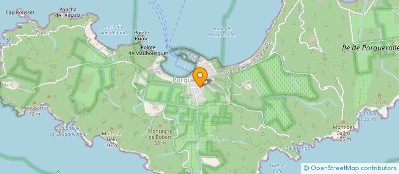 localisation de l'entreprise LES AUBARIDES à HYERES