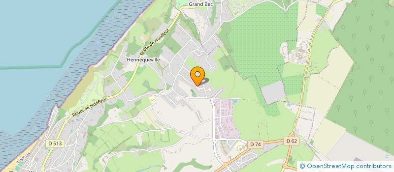 localisation de l'entreprise LES AUBETS 14 à TROUVILLE-SUR-MER