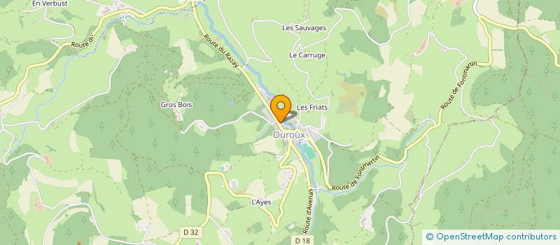 localisation de l'entreprise LES AUDACIEUSES à DEUX-GROSNES