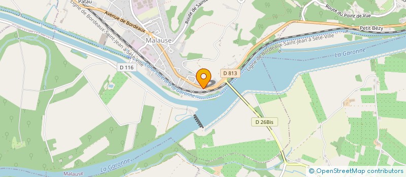 localisation de l'entreprise LES AUDACIEUX PICSOUS  MALAUSE