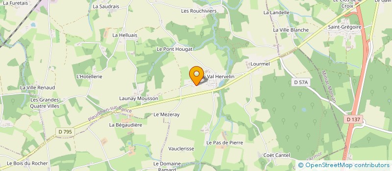 localisation de l'entreprise LES AUDIOPHILES  PLEUDIHEN-SUR-RANCE