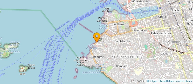 localisation de l'entreprise LES AUFFES à MARSEILLE
