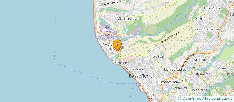 localisation de l'entreprise LES AUGUSTINES à BASSE-TERRE