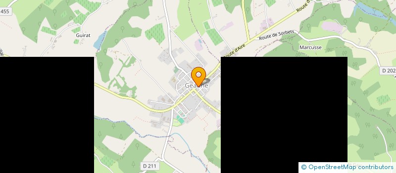 localisation de l'entreprise LES AUGUSTINS  GEAUNE