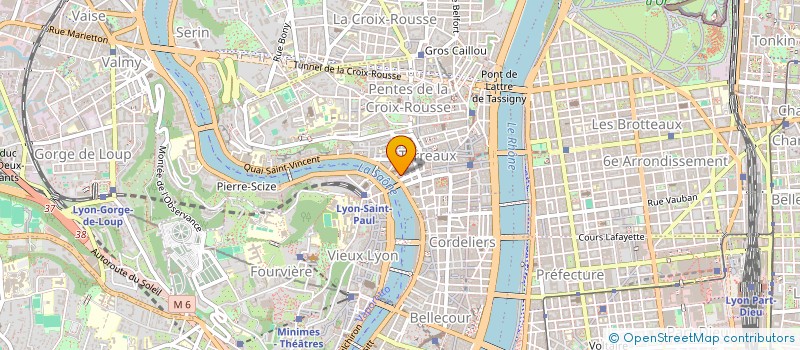 localisation de l'entreprise LES AUGUSTINS à LYON