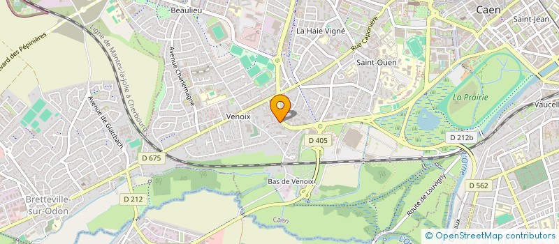 localisation de l'entreprise LES AULIS à CAEN