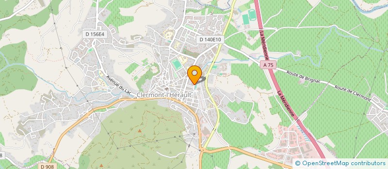 localisation de l'entreprise LES AUMIERES SC  CLERMONT-L'HERAULT