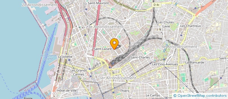 localisation de l'entreprise LES AURES à MARSEILLE
