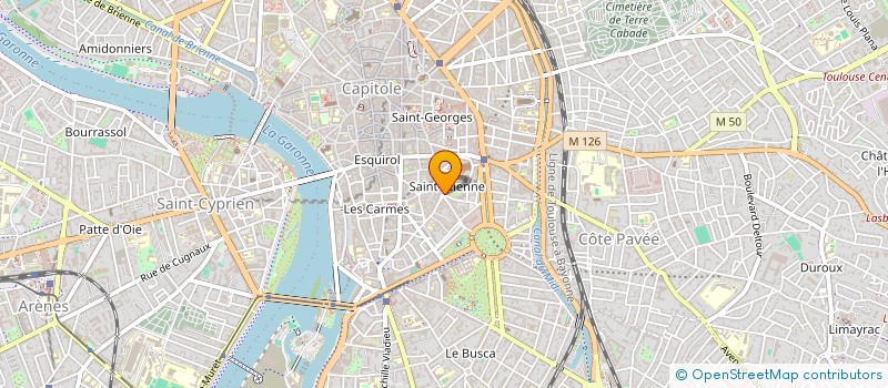 localisation de l'entreprise LES AUTHENTIQUAIRES à TOULOUSE