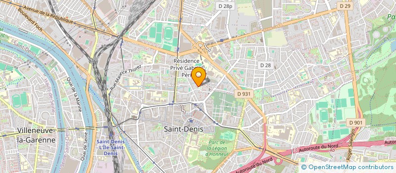 localisation de l'entreprise LES AUTHENTIQUES ( AUTH ) à SAINT-DENIS