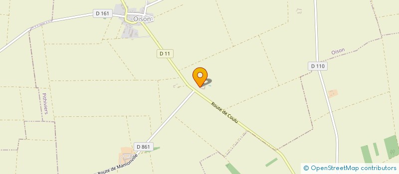 localisation de l'entreprise LES AUTHENTIQUES BEAUCERONS DE COULU à OISON