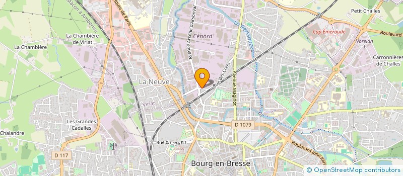 localisation de l'entreprise LES AUTOBUS BRESSANS J BALFIN SA à BOURG-EN-BRESSE