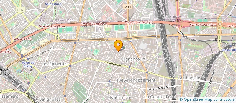 localisation de l'entreprise LES AUTRES  PARIS