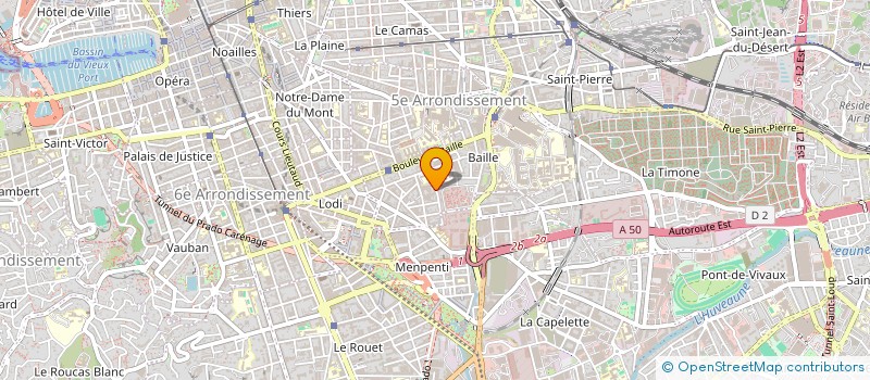 localisation de l'entreprise LES AUTRES FILMS à MARSEILLE