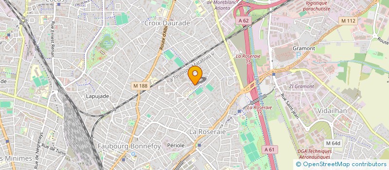 localisation de l'entreprise LES AUTRUCHES INSOMNIAQUES à TOULOUSE