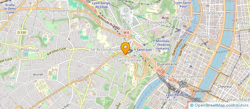 localisation de l'entreprise LES AUXILLIAIRES DU CLERGE à LYON
