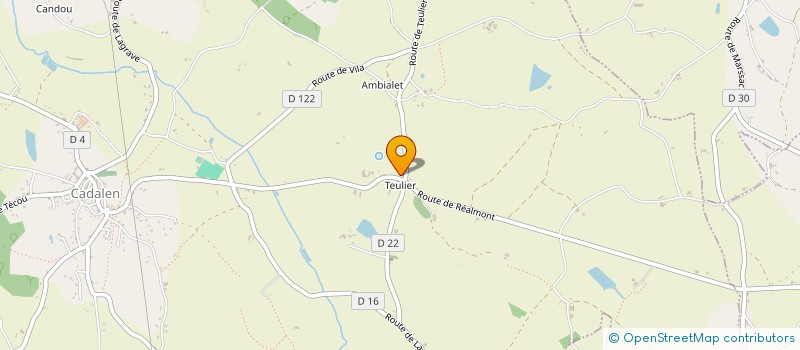 localisation de l'entreprise LES AVENTURES DE YUKO AND CO  CADALEN