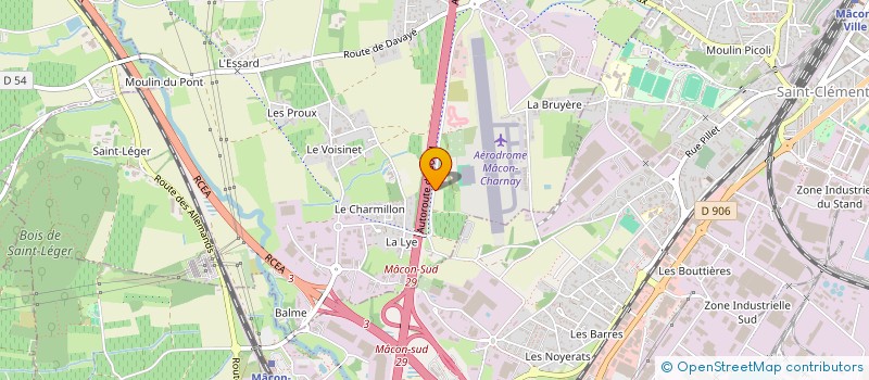 localisation de l'entreprise LES AVENTURIERS D'AILLEURS à CHARNAY-LES-MACON