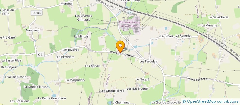 localisation de l'entreprise LES AVENTURIERS DE LA PHILOSOPHIE  NOUVOITOU