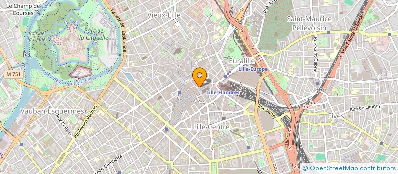 localisation de l'entreprise LES AVENTURIERS DU PAIN PERDU  LILLE