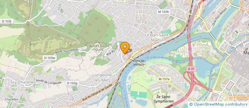 localisation de l'entreprise LES AVENTUROSESS 57 à LONGEVILLE-LES-METZ
