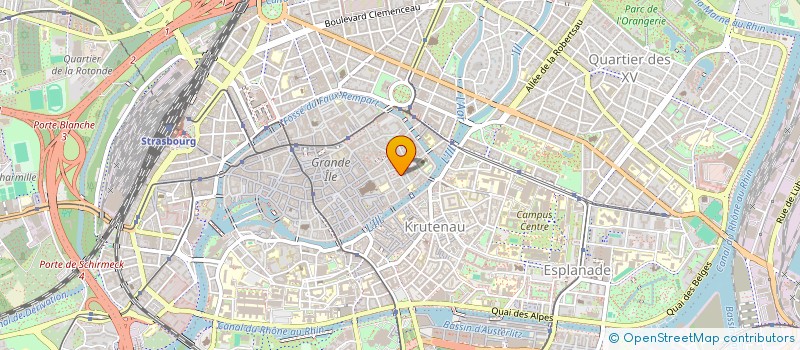 localisation de l'entreprise LES AVIATEURS  STRASBOURG