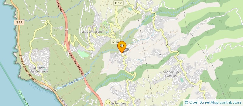 localisation de l'entreprise LES AVOCATIERS  SAINT-LEU