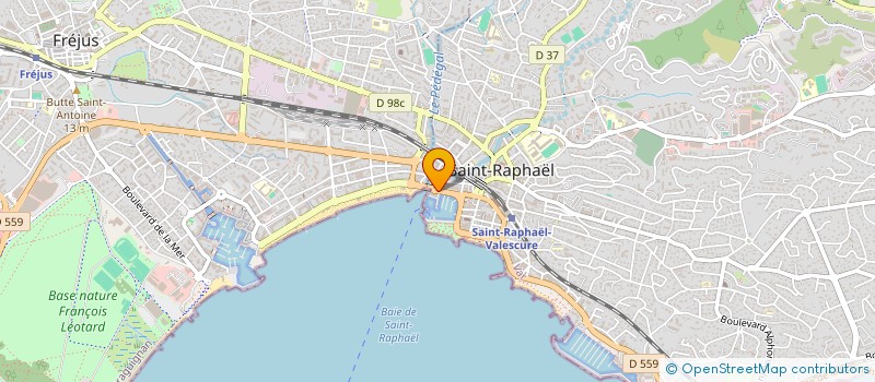 localisation de l'entreprise LES AVOCATS IZARD ET PRADEAU à SAINT-RAPHAEL