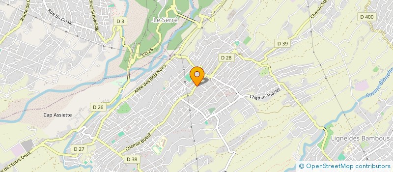 localisation de l'entreprise LES AZIATIKS  SAINT-PIERRE