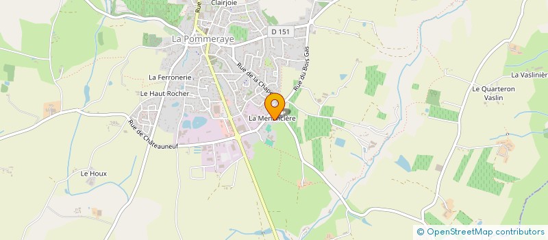 localisation de l'entreprise LES B.A.D.O.T à MAUGES-SUR-LOIRE