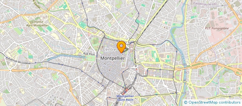 localisation de l'entreprise LES BABORS à MONTPELLIER