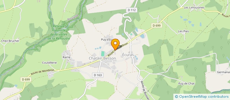 localisation de l'entreprise LES BACCHANALES à SAINT-SORNIN