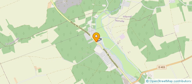 localisation de l'entreprise LES BACCHUSERIES DE BEA  NONVILLE