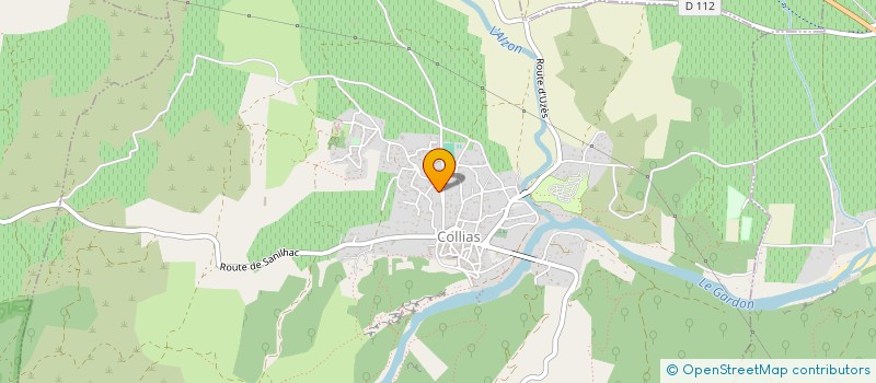 localisation de l'entreprise LES BACHI-BOUZOUKS  COLLIAS