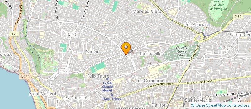 localisation de l'entreprise LES BACK IN TRACK à LE HAVRE