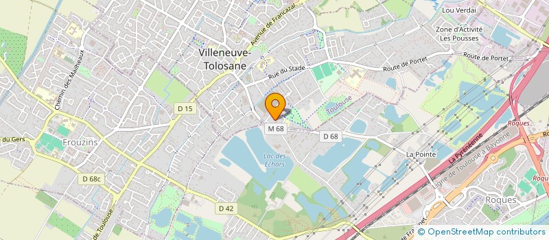 localisation de l'entreprise LES BAGUETTES MAGIQUES à VILLENEUVE-TOLOSANE