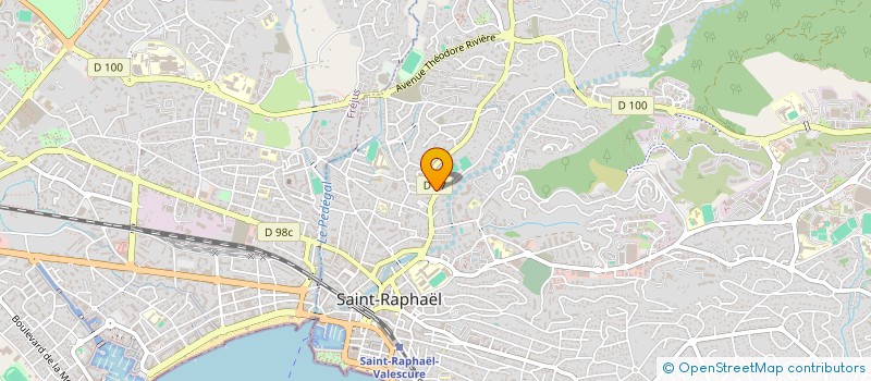 localisation de l'entreprise LES BAINS DE CLEOPATRE à SAINT-RAPHAEL